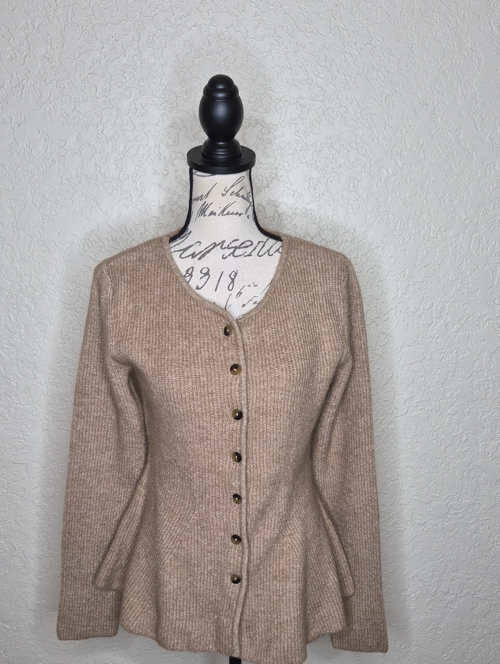 H&M Button Front Wool Blend Cardigan‎ Sweater Size M (CL)